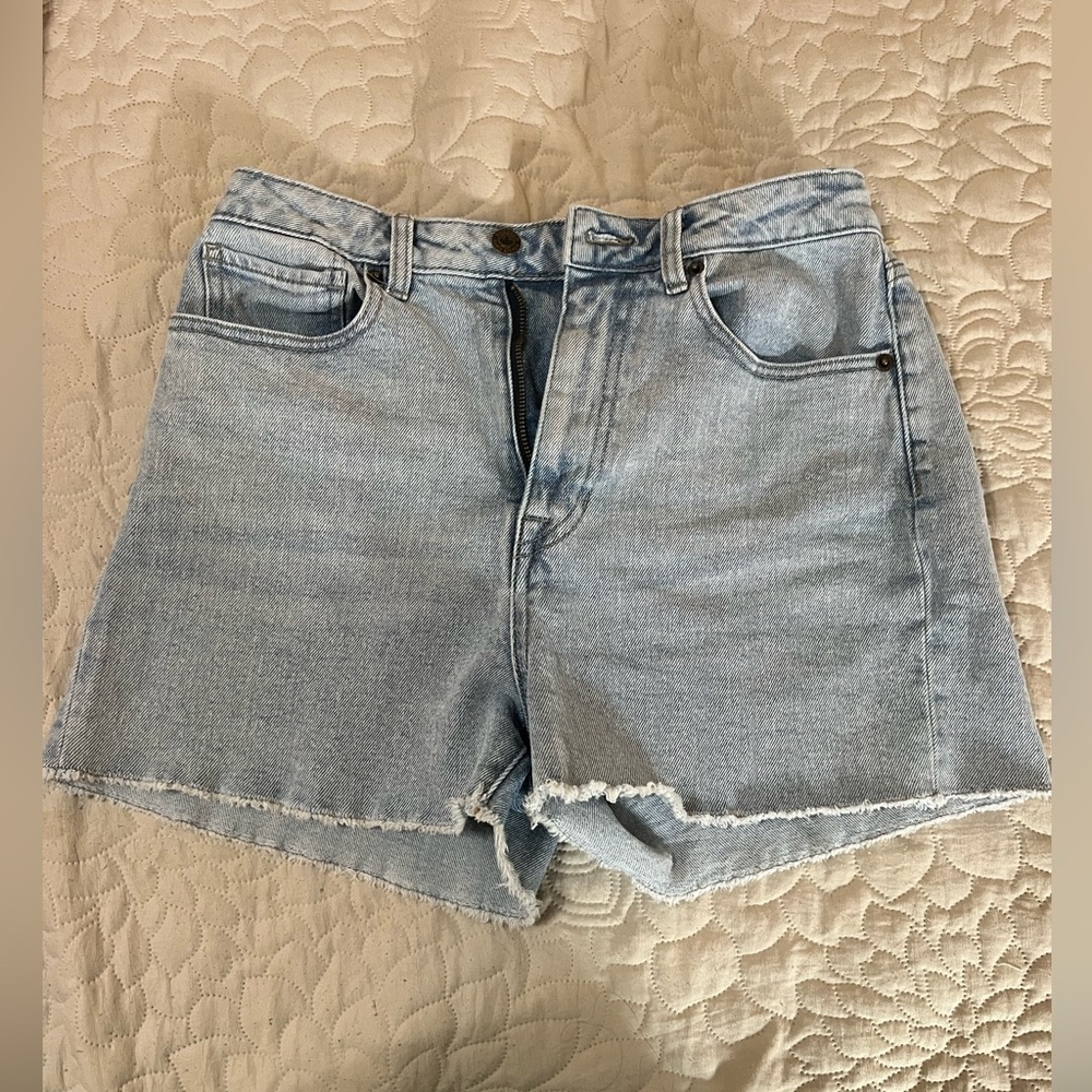 Light Wash Denim Shorts